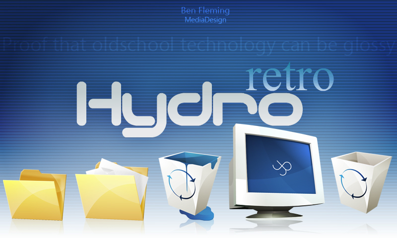 HydroRETRO -HR- Dock Icon Set
