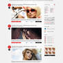 Blogge freebie blog PSD template