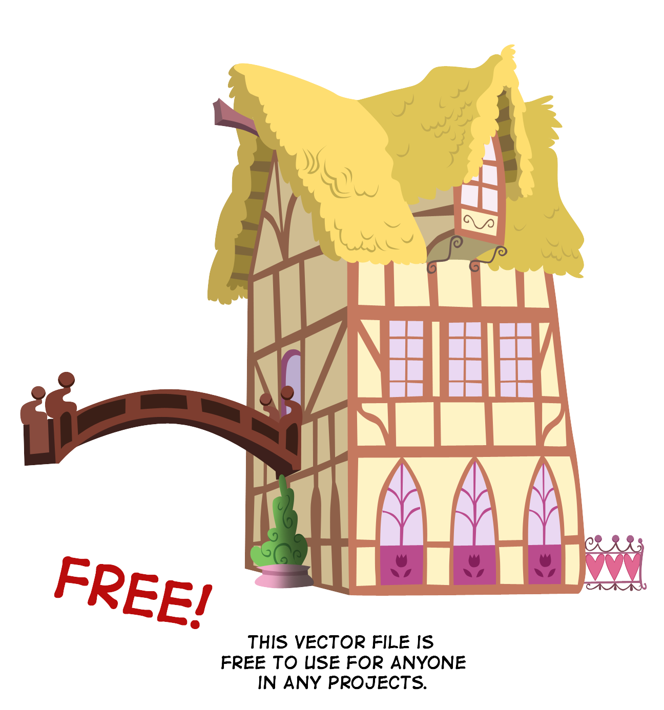 MLP background house 02 by JetPony on DeviantArt