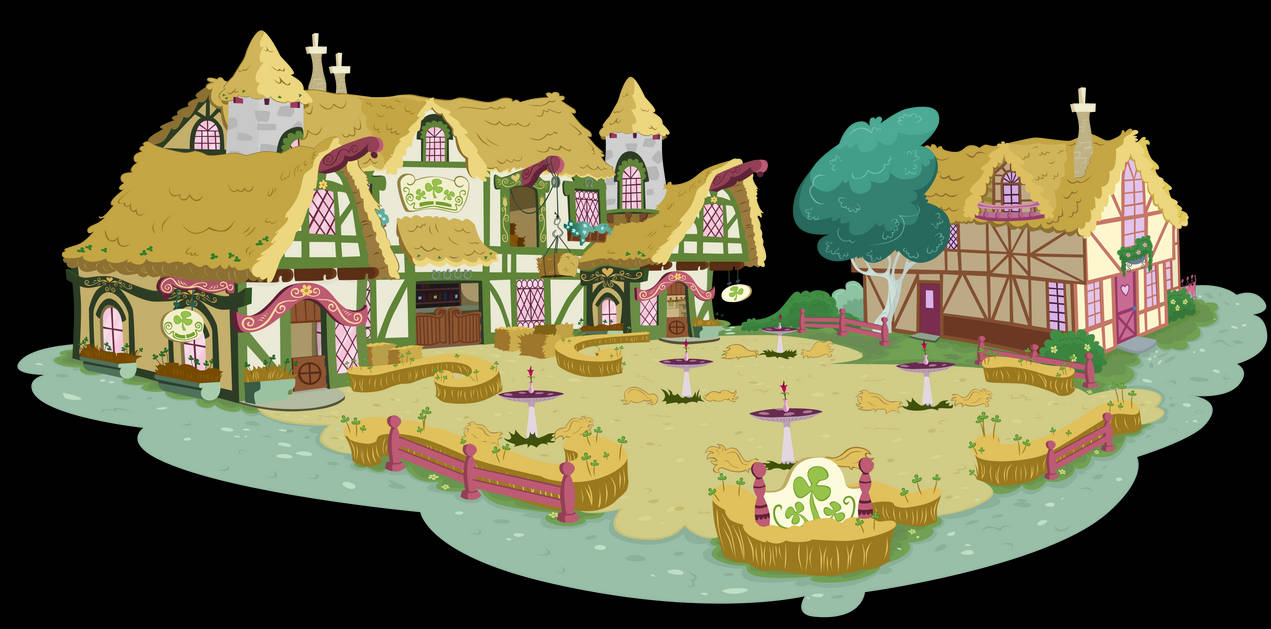 MLP background The Sweet clover snack-bar FULL siz