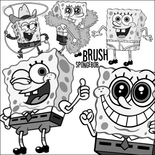 Spongebob Brushes by warmdark on DeviantArt
