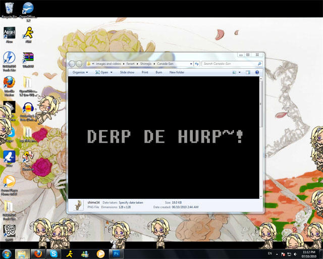 Shimeji CanadaSan by StephODell on DeviantArt