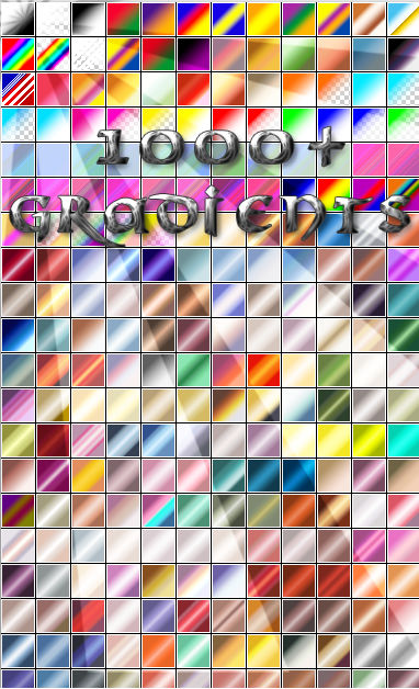 1000 gradient pack by lebogfx on