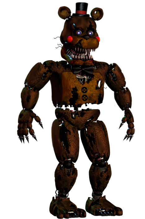 Nightmare Toy Freddy - FNaF 4 Style by DaHooplerzMan on DeviantArt