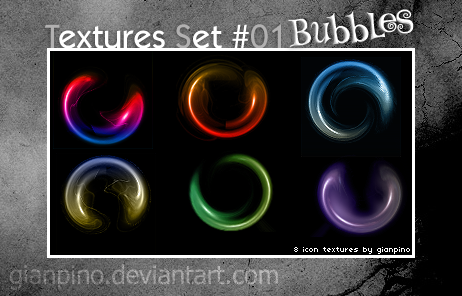 Textures Set 01: Bubbles