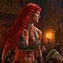 Red Sonja-Tavern Brawl