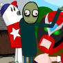 Homestar Runner V.S. Salad Fingers