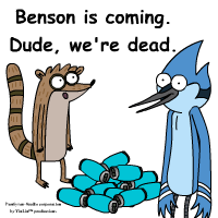 Regular Show Cleaning Up Game by yinlin1994 on DeviantArt