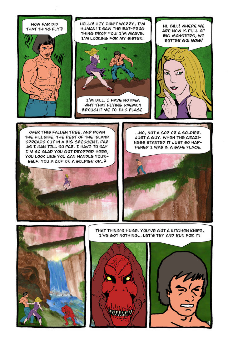 Zombienomicon Page 4 by Flying-Tiger-Comics on DeviantArt