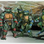 TMNT Group 10 x 15 PRINT