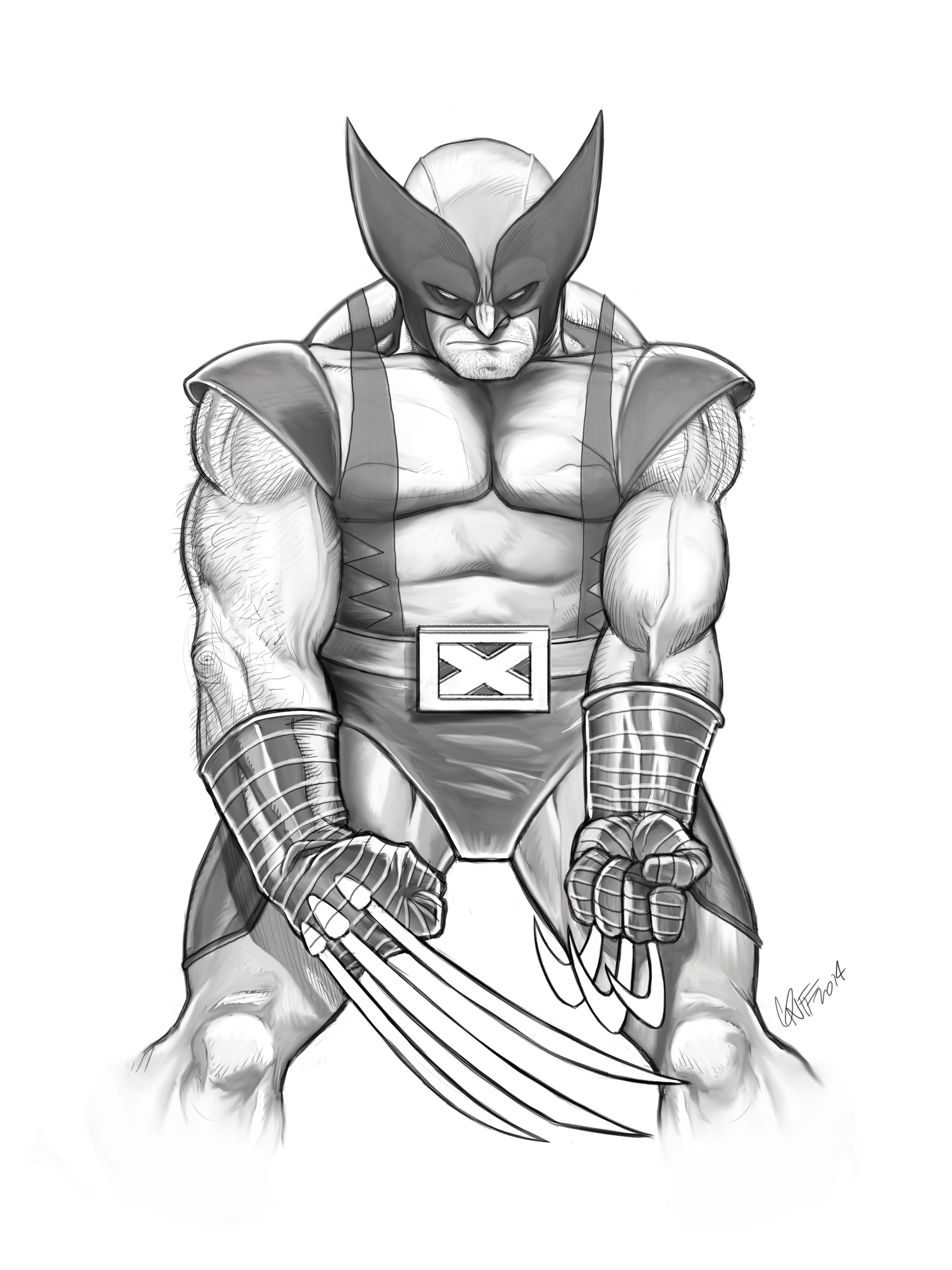 Wolverine FLAT B and W