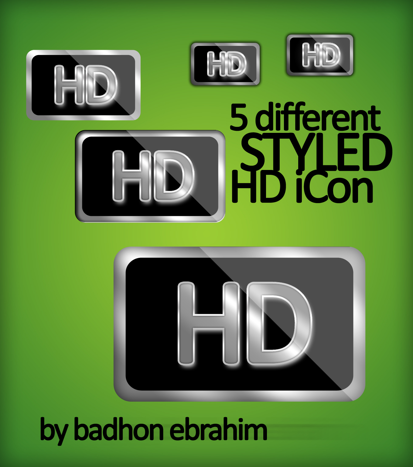 hd icon--free weekly psd file