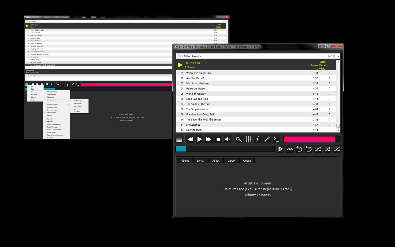 Foobar00 Vr Theme Mini By Azzazelbg On Deviantart