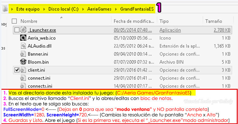 Cambiar Resolucion Grand Fantasia By Belialy On Deviantart