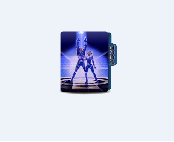 Tron (1982) Folder Icon (vertical) by shomeroy on DeviantArt