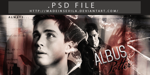 PSD FILE - 002 - Albus Potter