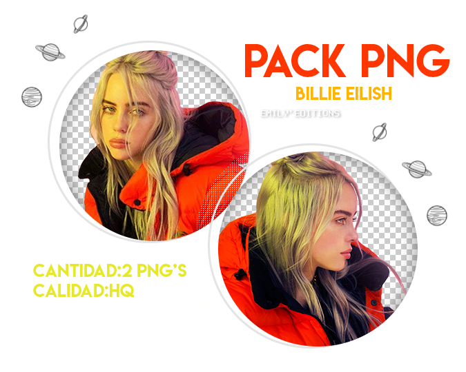 Pack Png #1 // Billie Eilish by EmilyEDI on DeviantArt