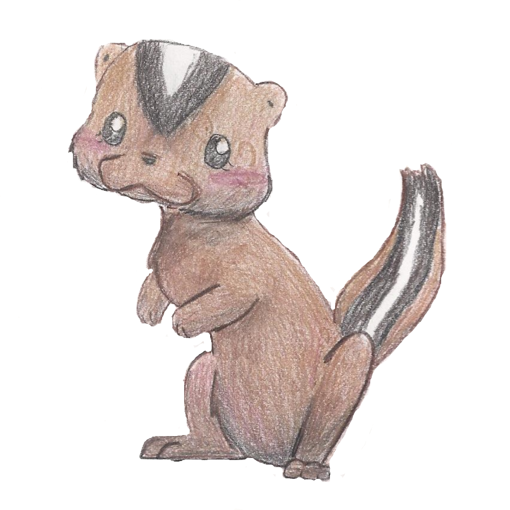 Chipmunk by bluegumibear on DeviantArt