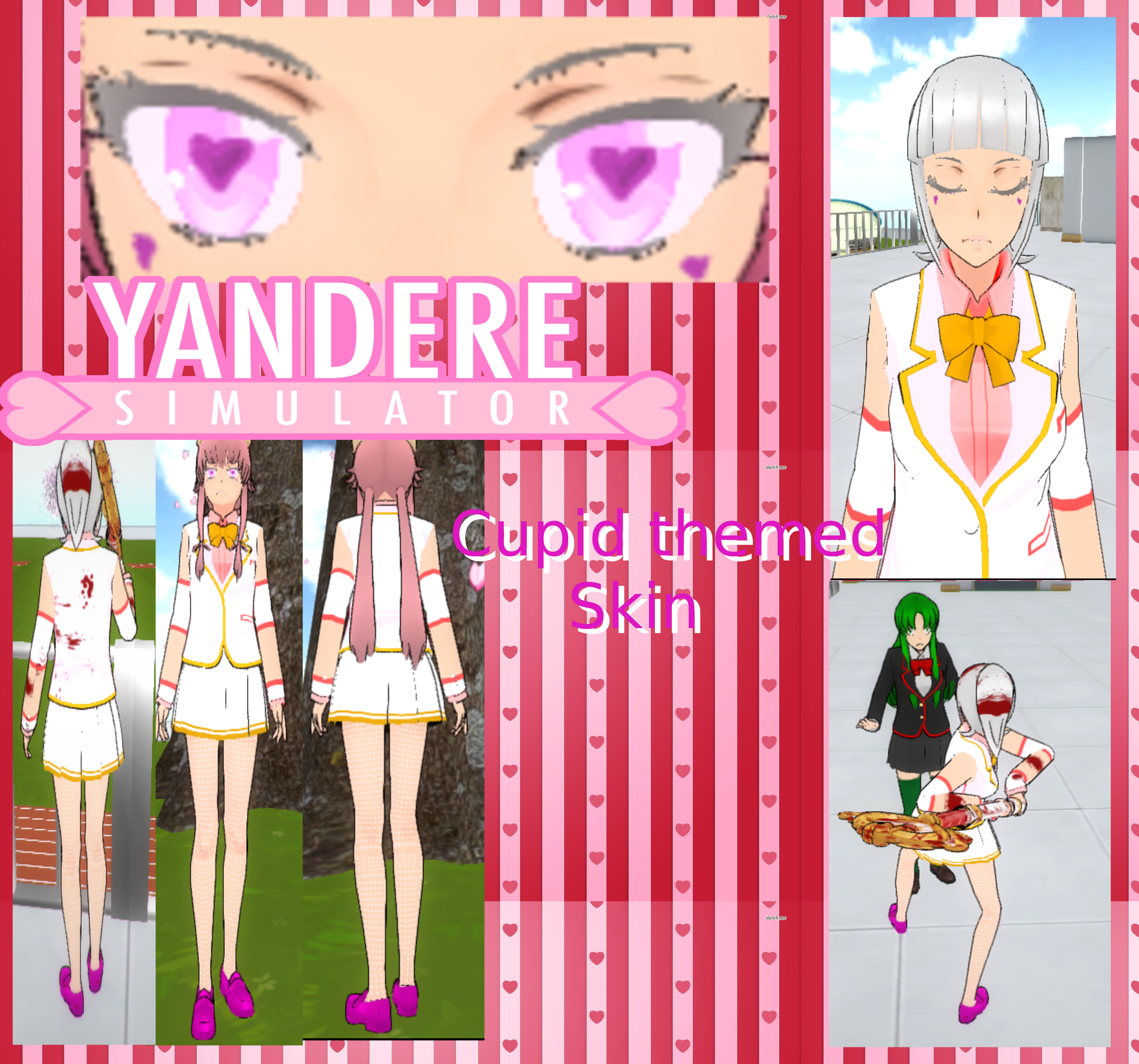 Yandere simulator- Cupid-ish skin