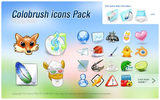 Colobrush icons pack