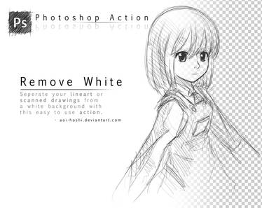 Remove White- Photoshop Action