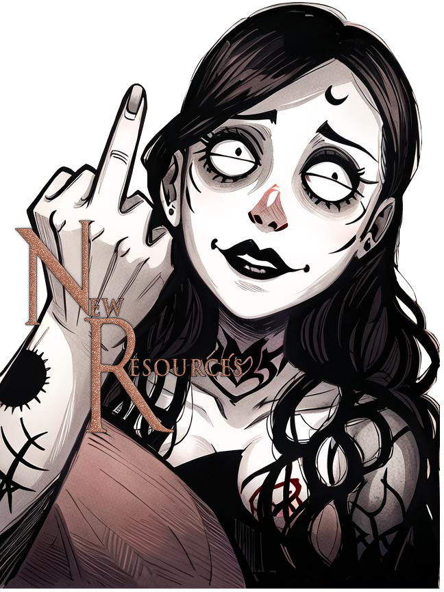 Middle Finger Girl [Render AI #1] by NewResources on DeviantArt