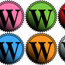 wordpress badge icon