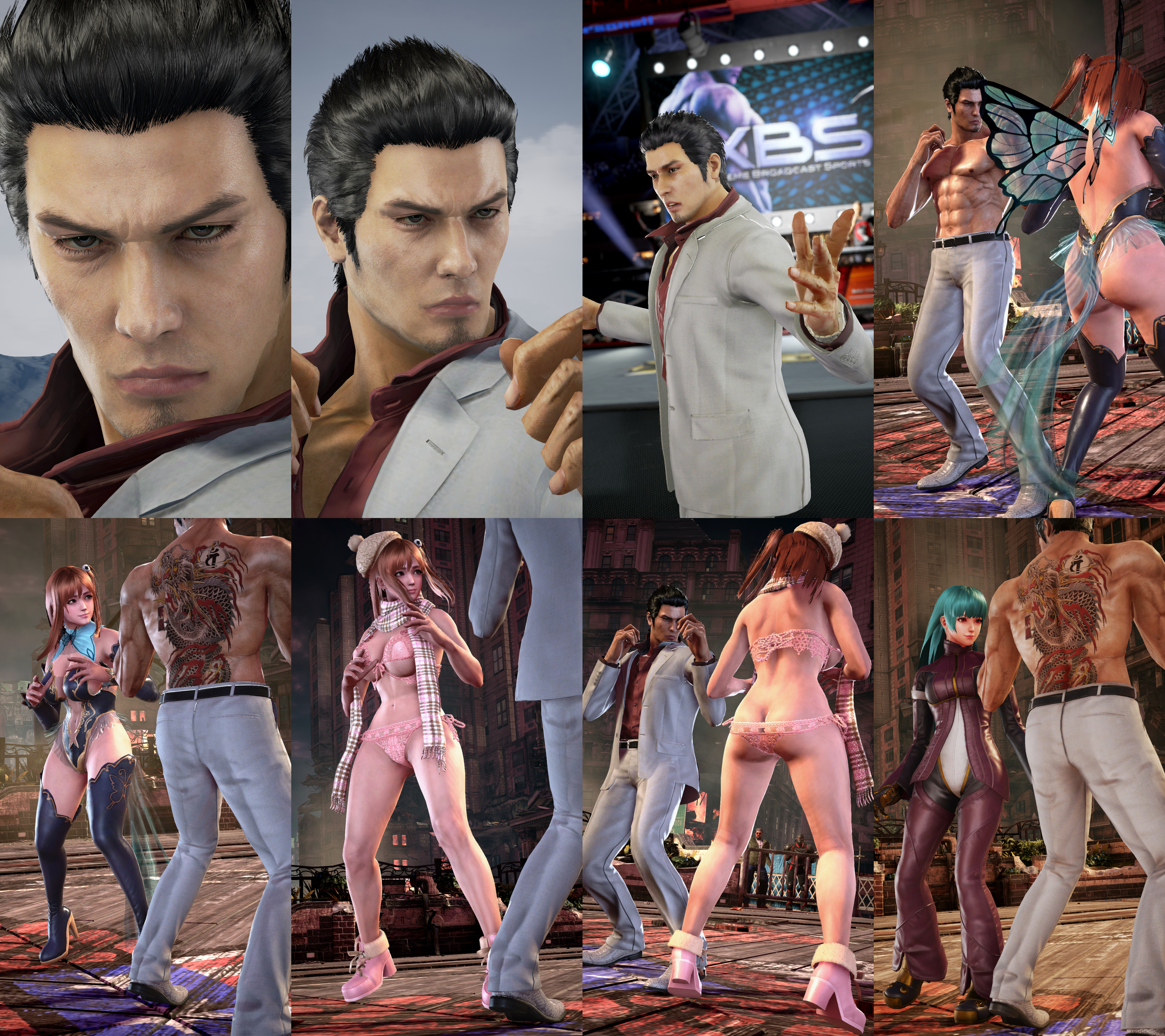 (RELEASE) TK7 - KAZUMA KIRYU by huchi001 on DeviantArt
