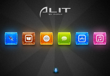 Alit iPhone Theme