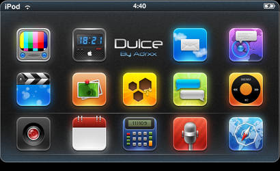 'Dulce' iPhone Theme
