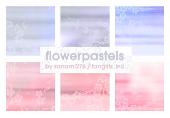 100x100 textures: flowerpastel