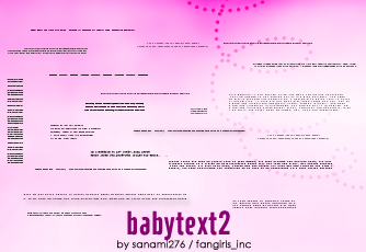 Babytext brushes, part 2