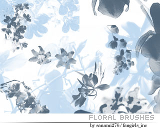 Floral brushes