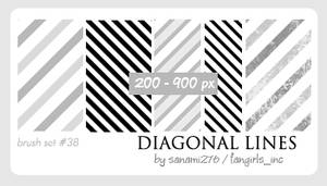 Diagonal lines