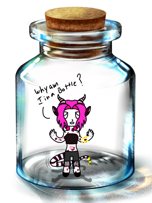 Sakura in a bottle