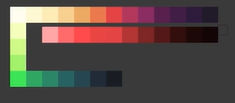 Pixel Art Colors Palette