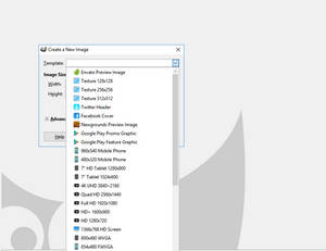 Gimp Extra Templates
