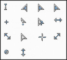 Blue Sorbet Cursors