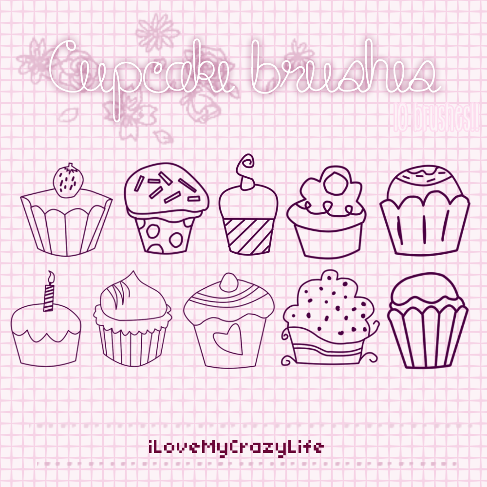 Cupcake Brushes