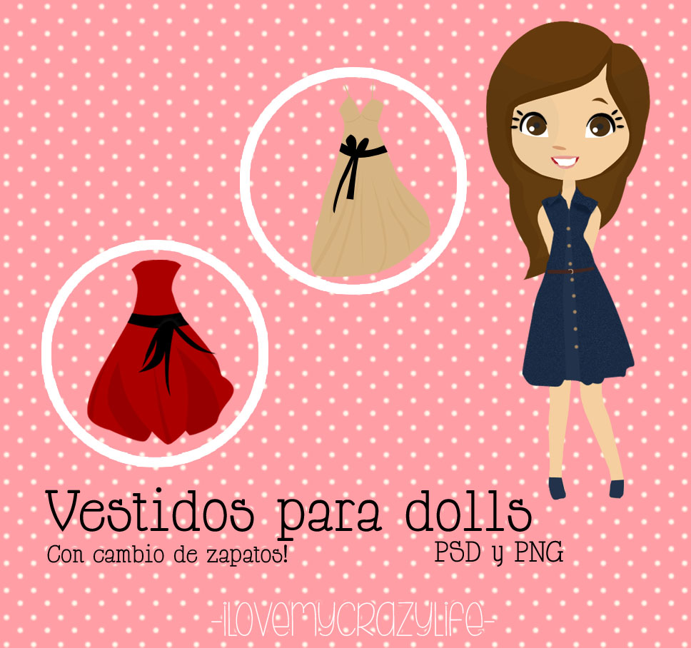 Vestidos para Dolls