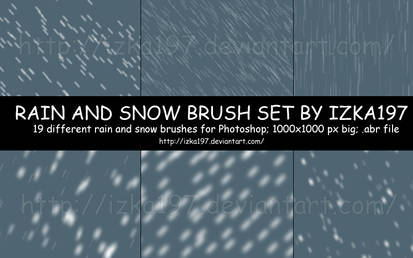 Rain and Snow Brush Set