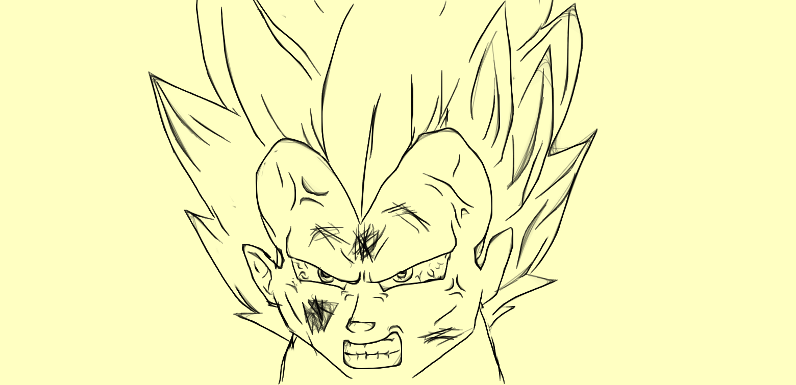 Ultra ego Vegeta by Ogman213 on DeviantArt