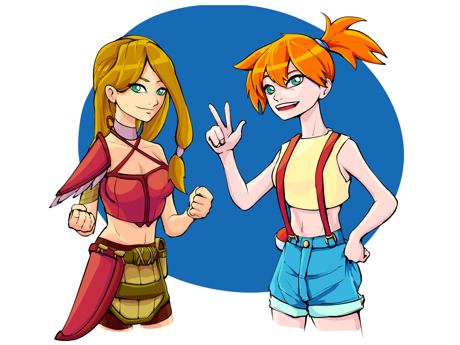 Misty x Aura (Spirit Tamer OC) by ILUSDN on DeviantArt