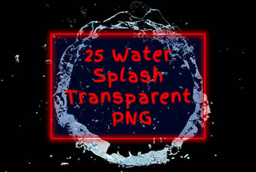 Water Splash Overlays PNG