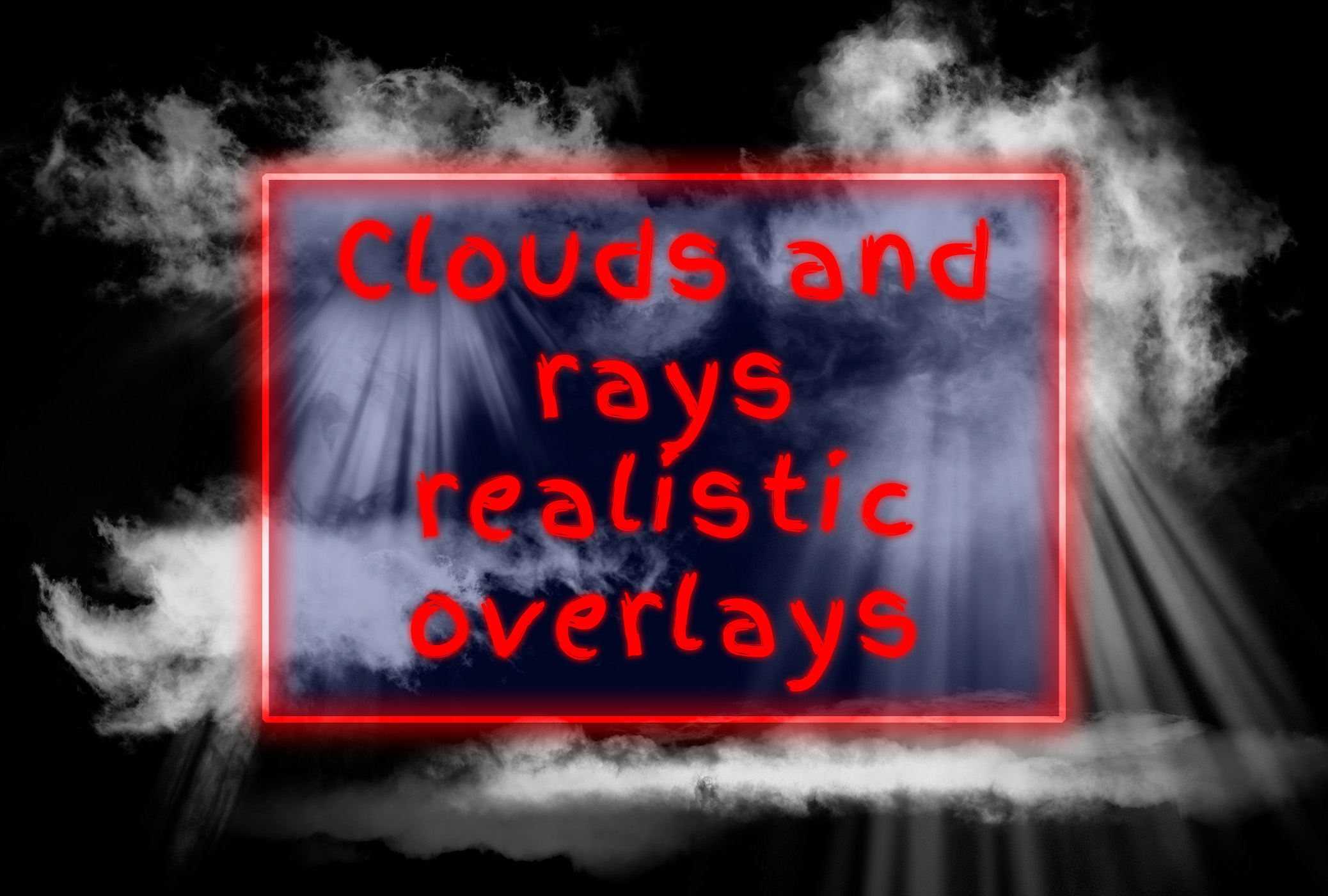 Clouds and rays realistic overlays by duzulek on DeviantArt