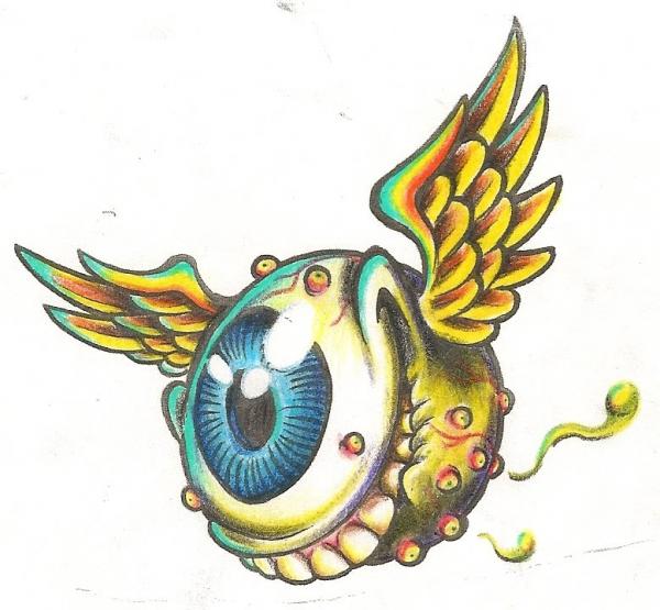 Flying Eye by chanman25 on DeviantArt