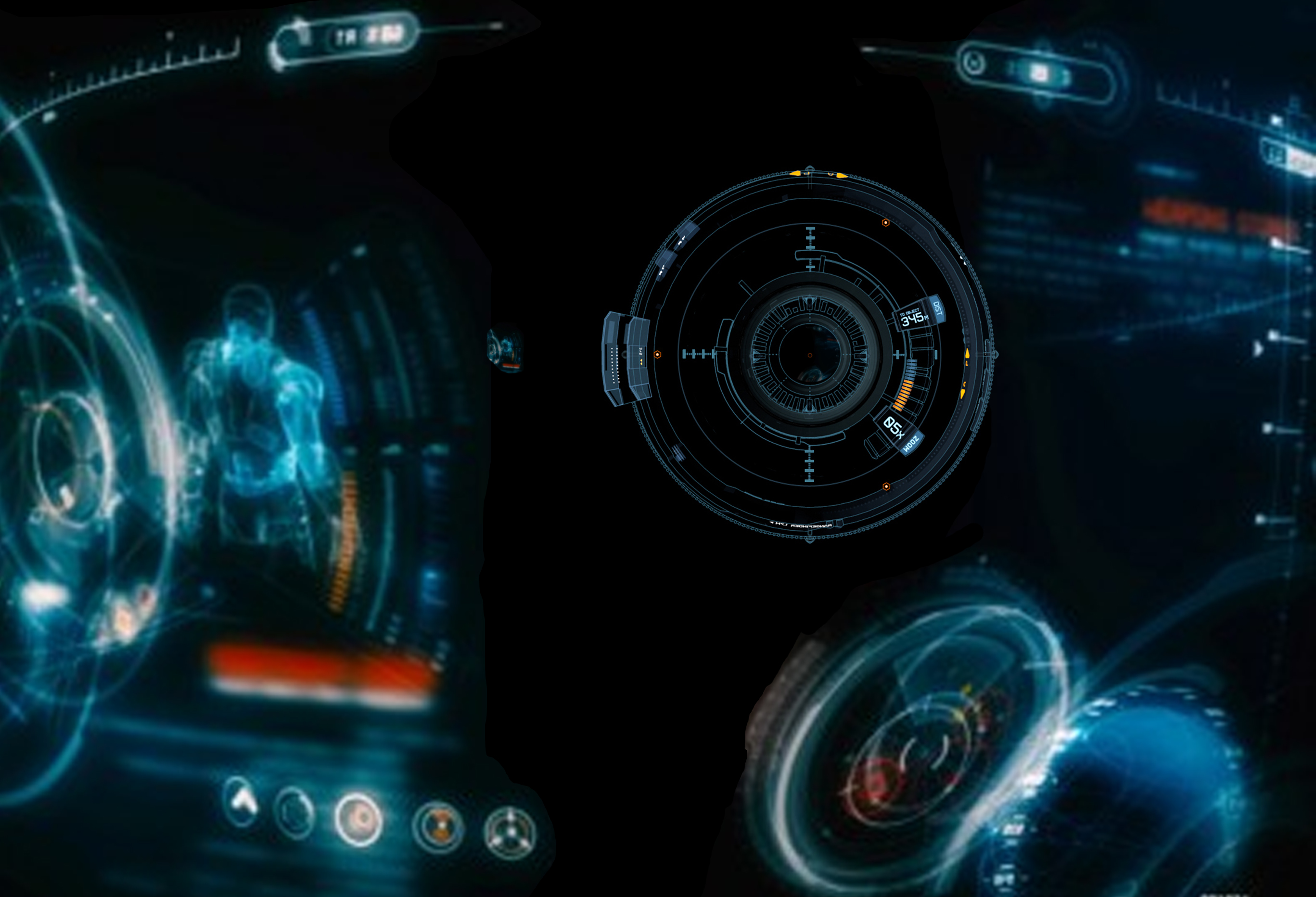 iron man hud wallpaper