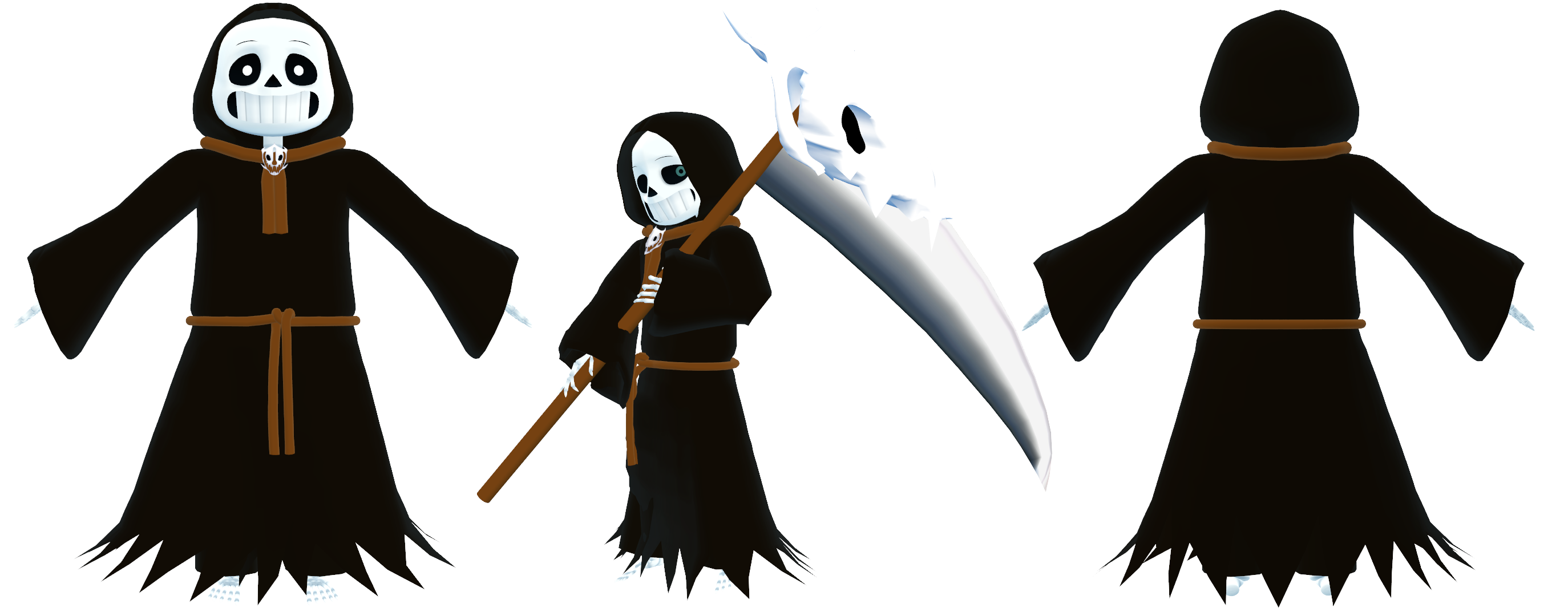 Reaper Sans Human by MonicaNK on DeviantArt