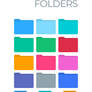 Colored Folders