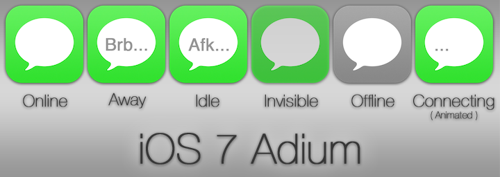 iOS 7 Adium Icon